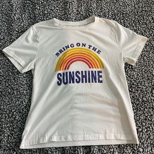 Rainbow tee shirt